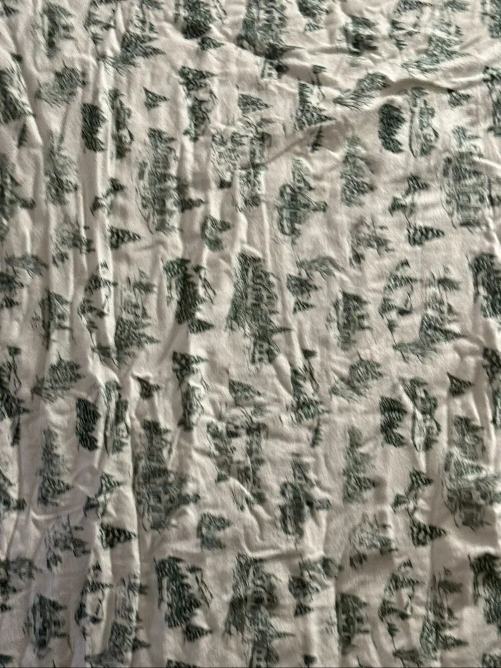 Christmas Turkish Flannel King  Sheet  from Aspen Home